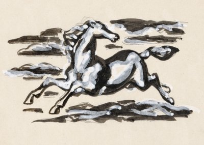 Galopperend Paard door Leo Gestel