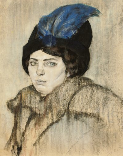 Portret van Marie Boendermaker-Schoenmaker door Leo Gestel