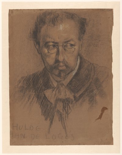 Portret van Leendert Adriaan Schilt door Leo Gestel