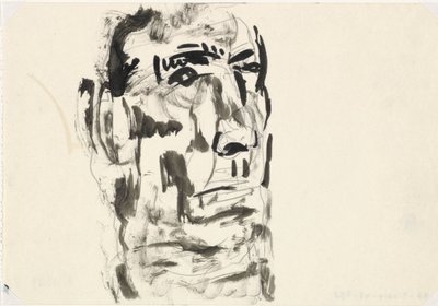 Portret van man door Leo Gestel