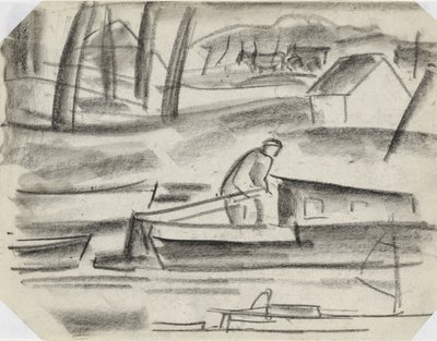 Schipper aan het roer door Leo Gestel