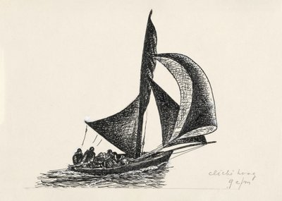 Zeilschip (1934–1936) door Leo Gestel