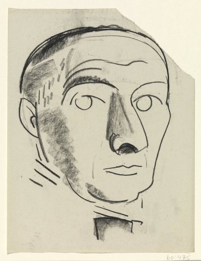 Zelfportret door Leo Gestel