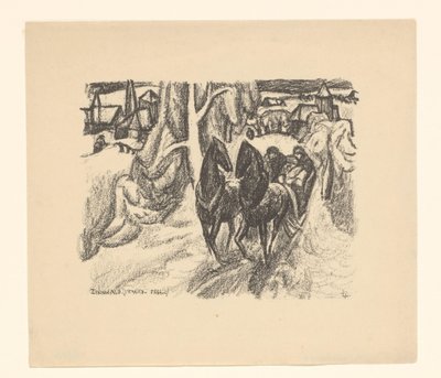 Zinnwald (Ertsgebergte) door Leo Gestel