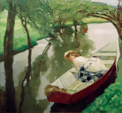 In de boot door Leo Putz