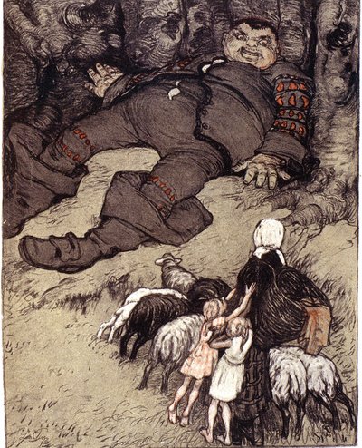 Klein Kippetje door Perrault. Illustratie door Leo Putz door Leo Putz