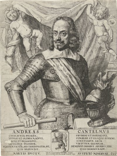 Portret van Don Andrea Cantelmo door Leo van Heil