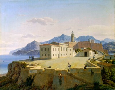 Napoleon Bonaparte in Portoferraio door Leo von Klenze