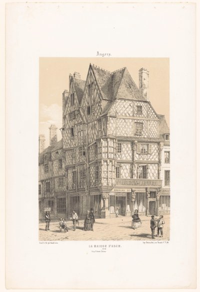 Zicht op het Maison d