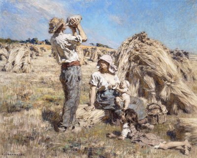 Moederschap door Leon Augustin Lhermitte