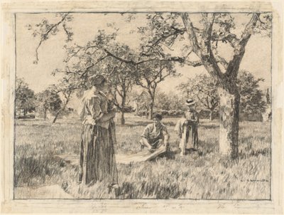 Lente door Leon Augustin Lhermitte