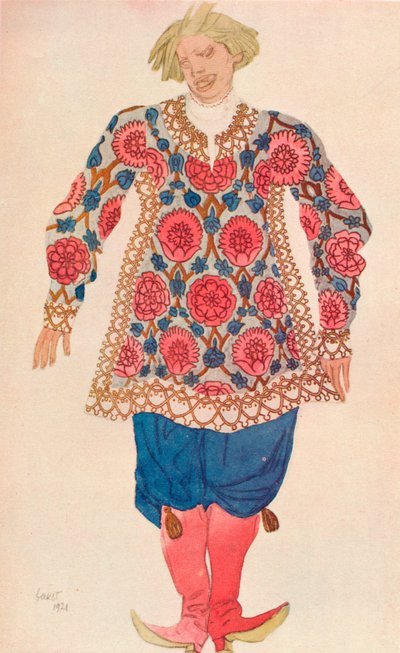 Buffon Russe, 1924 door Leon Bakst