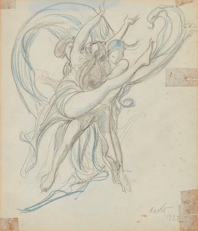 Groep dansers door Leon Bakst