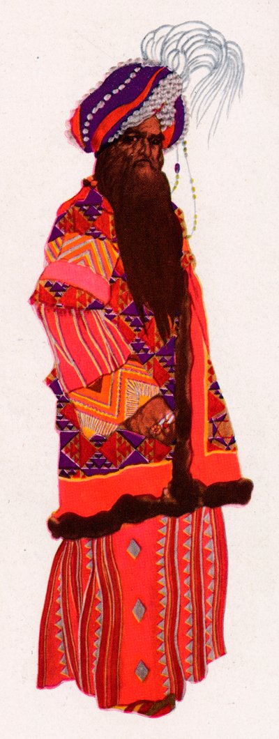 Le Sultan Samarcande, 1922, 1923 door Leon Bakst