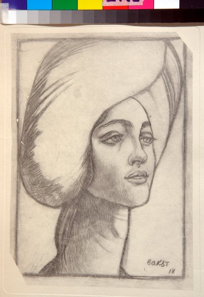 Portret van Madame T door Leon Bakst
