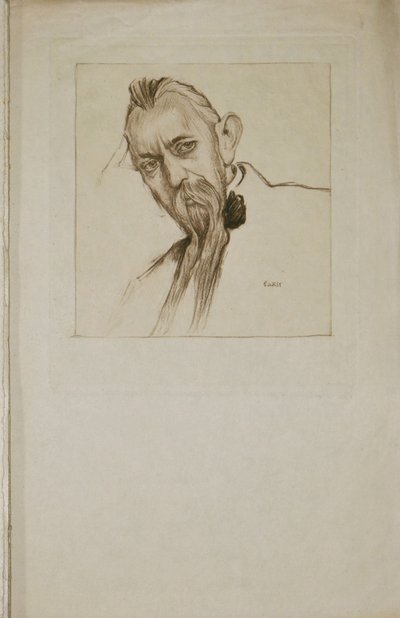 Portret van Sébastien Voirol 1870-1930, 1913 door Leon Bakst