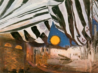 Decorontwerp voor Oscar Wildes Salome, eind 19e-begin 20e eeuw door Leon Bakst