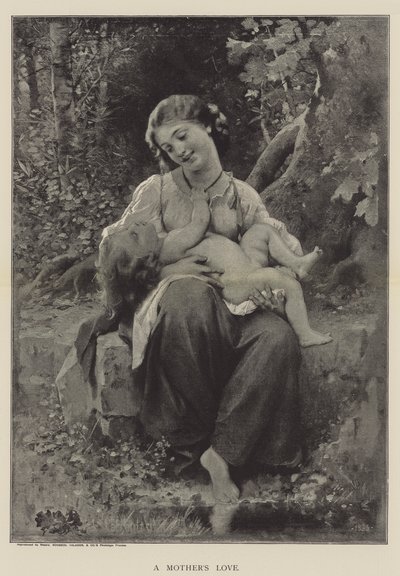 Moederliefde door Leon Bazile Perrault