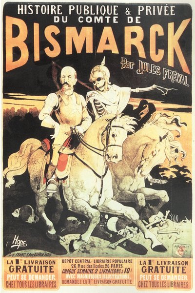 De publieke en private geschiedenis van graaf Bismarck, 1883 door Leon Choubrac