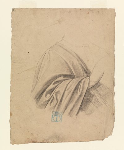 Draperiestudie door Leon Dabo
