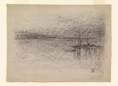 Landschap door Leon Dabo