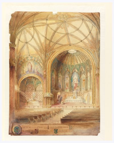 Weergave van het Interieur, St. John