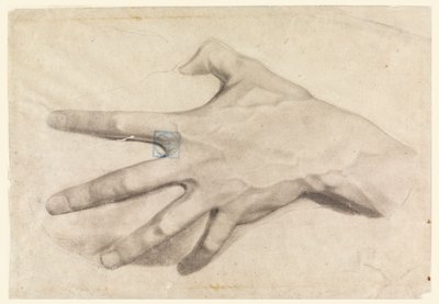 Studie van een hand door Leon Dabo