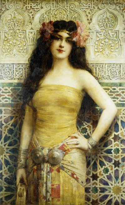 De Favoriet door Leon Francois Comerre