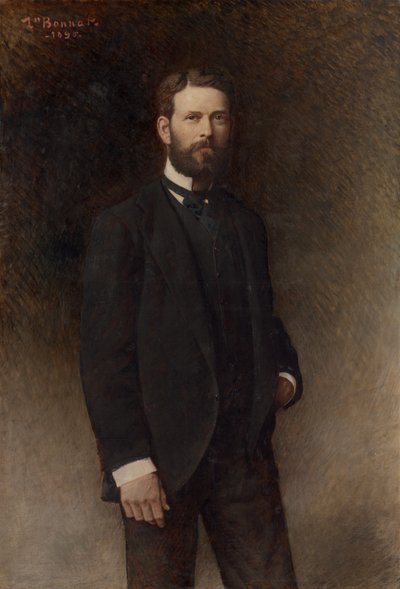 Portret van Henry Field door Leon Joseph Florentin Bonnat