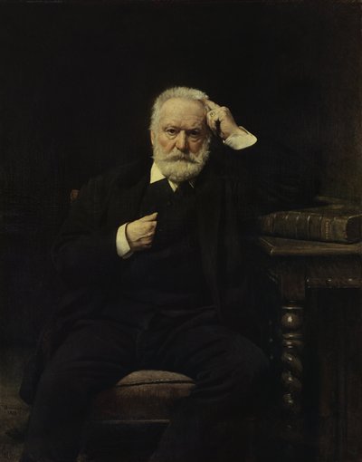 Portret van Victor Hugo (1802-85) 1879 door Leon Joseph Florentin Bonnat