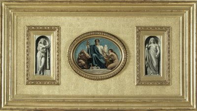 Schets voor het Palais de Justice de Paris: La Force, ca. 1873 door Leon Joseph Florentin Bonnat