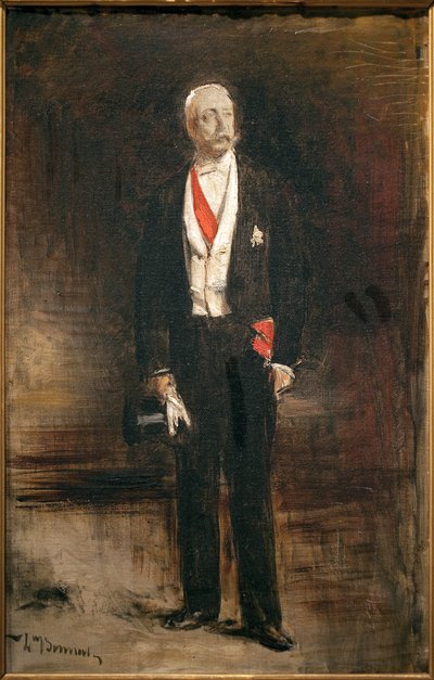 Schets voor het voetportret van President Felix Faure (1841-1899). Schilderij door Leon Bonnat (1833-1922) door Leon Joseph Florentin Bonnat