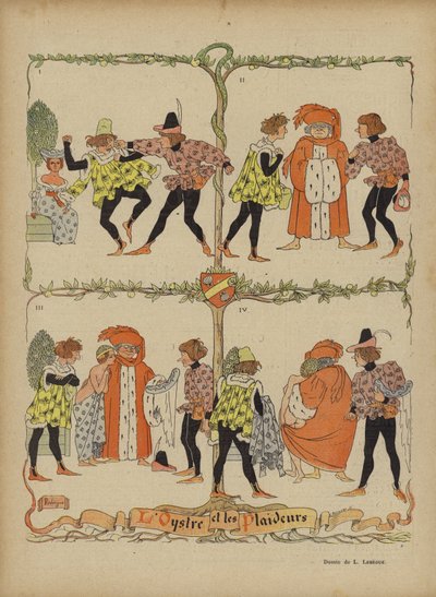 Illustratie voor Le Rire door Leon Lebegue