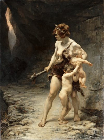 Twee moeders door Leon Maxime Faivre
