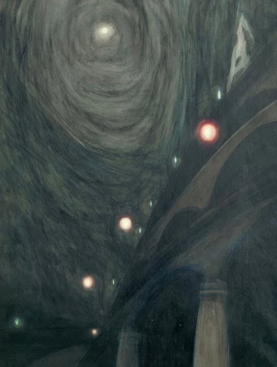 L. Spilliaert, Maanlicht door Leon Spilliaert