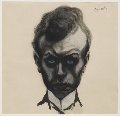 Zelfportret, c.1903 door Leon Spilliaert