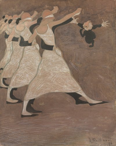 De Dansers door Leon Spilliaert