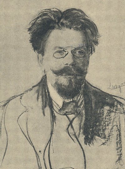 Wladyslaw Reymont door Leon Wyczolkowski