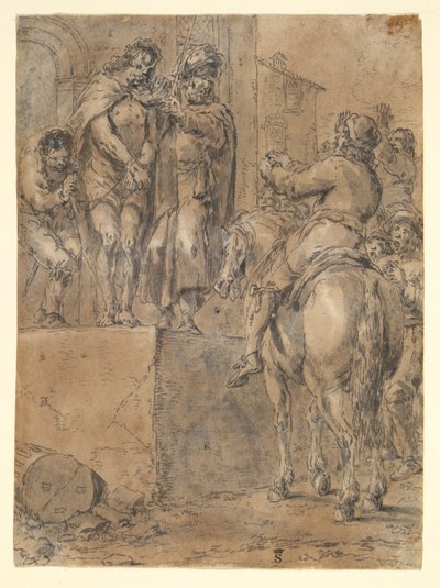 Ecce Homo door Leonard Bramer