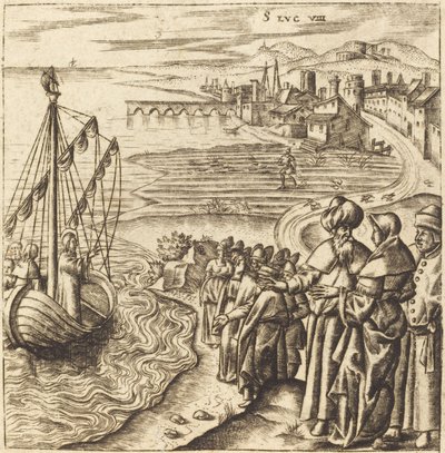 Christus op het Meer door Leonard Gaultier