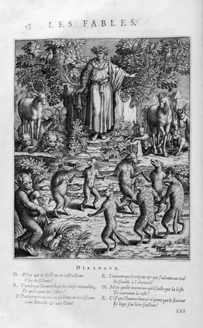Dante overpeinst Aesopus