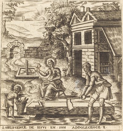 Jezus de gehoorzame zoon door Leonard Gaultier