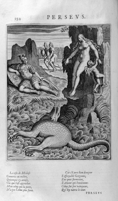 Perseus redt Andromeda door Leonard Gaultier
