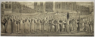 Processie van de Jacht van Sainte Genevieve door Leonard Gaultier