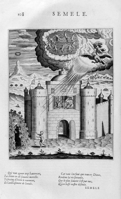 Semele, 1615 door Leonard Gaultier