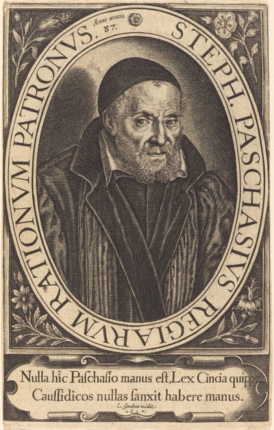 Stephanus Paschinus door Leonard Gaultier