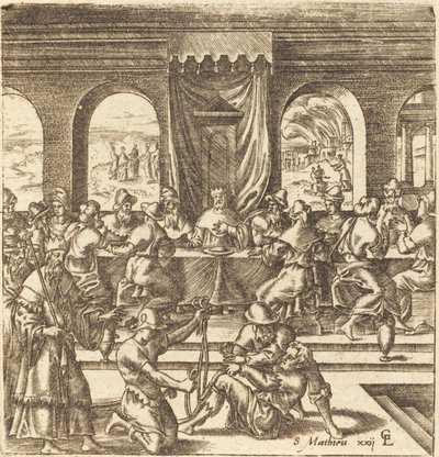 De gelijkenis van het bruiloftsfeest door Leonard Gaultier