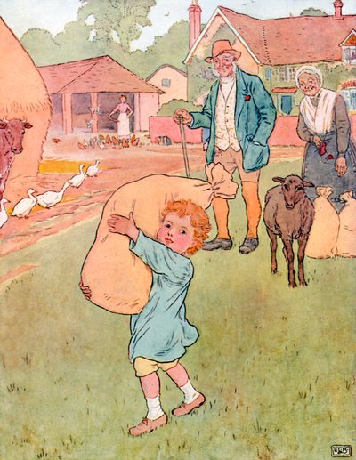 Baa, Baa, Zwart Schaap door Leonard Leslie Brooke
