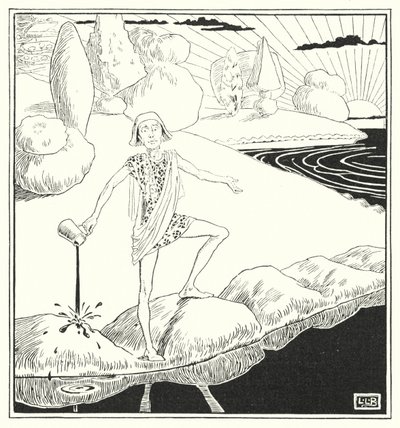 Als de hele wereld appeltaart was, en de hele zee inkt door Leonard Leslie Brooke