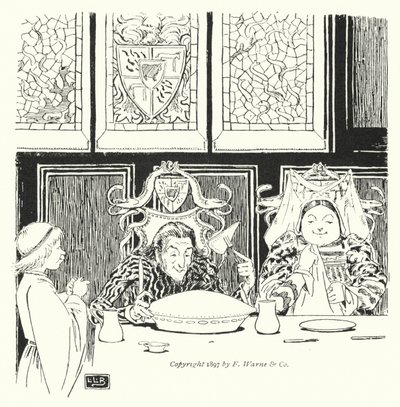 Jack Sprat kon geen vet eten, zijn vrouw kon geen mager eten door Leonard Leslie Brooke